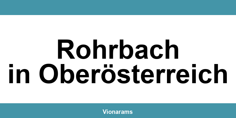 AMS in Rohrbach in Oberösterreich: Telefonnummer und Jobs