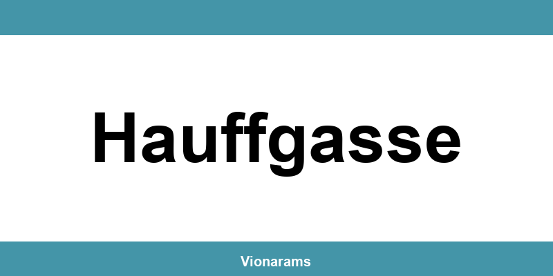 AMS in Hauffgasse: Telefonnummer und Jobs
