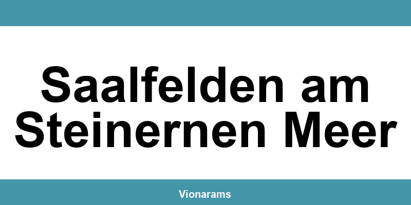 AMS in Saalfelden am Steinernen Meer: Telefonnummer und Jobs