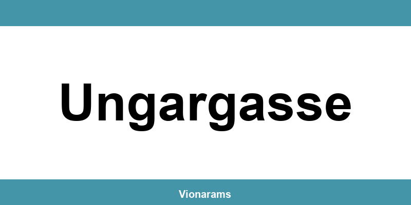 AMS in Ungargasse: Telefonnummer und Jobs