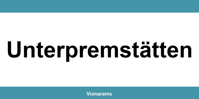 AMS in Unterpremstätten: Telefonnummer und Jobs